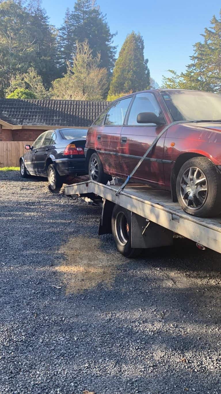 towing a car from south auckland